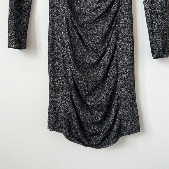 EXPRESS Glitter Body-con Dress - Picture 3 of 5